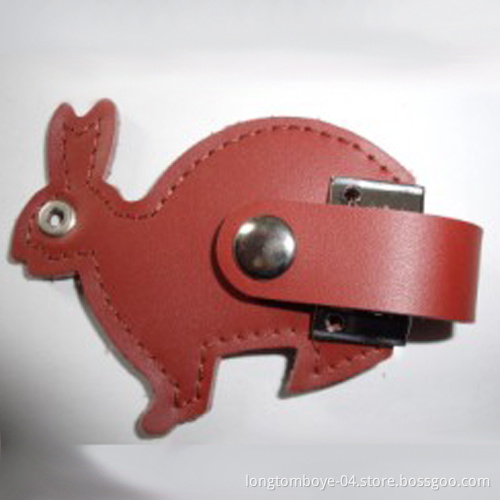 Leather Rabbit USB Flash Drive Full Memory